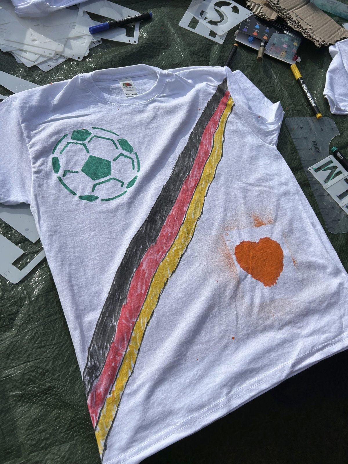 Deutschland-Fanshirt