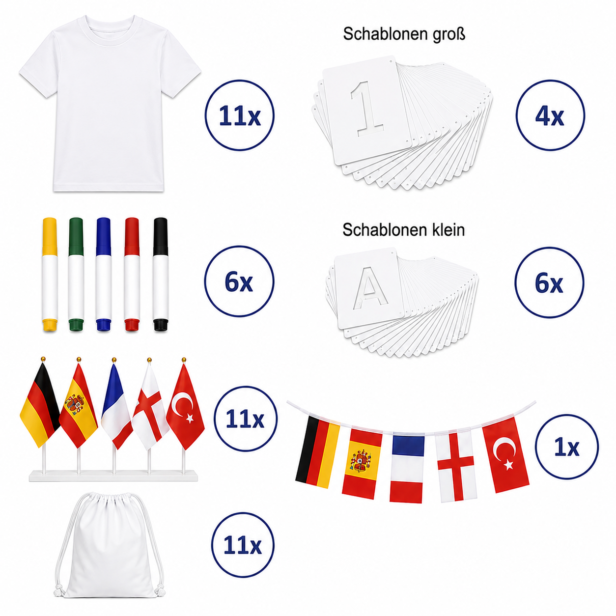11-Freunde-Set_Geburtstagsset_SHIRTS 4 STARS